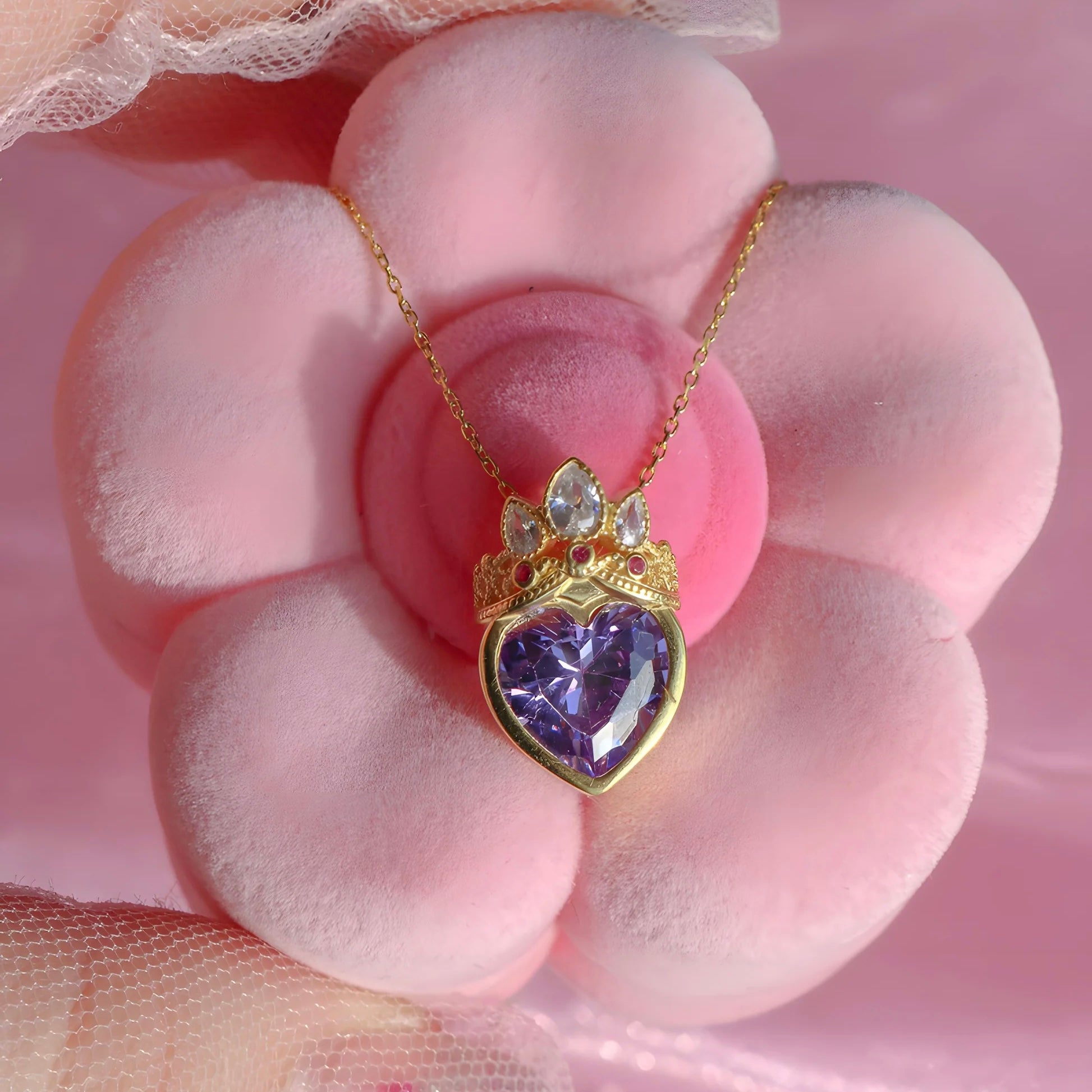 Rapunzel Crown Necklace.